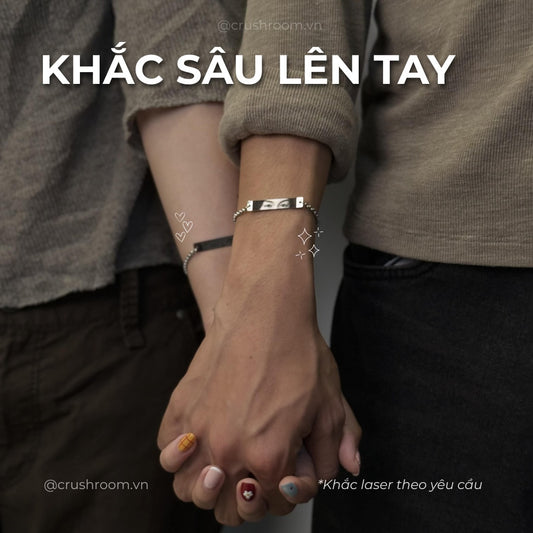 2 VÒNG TAY KHẮC MẮT