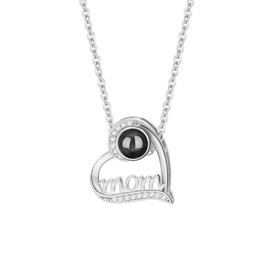 Dây chuyền chiếu ảnh MOM Bạc S925